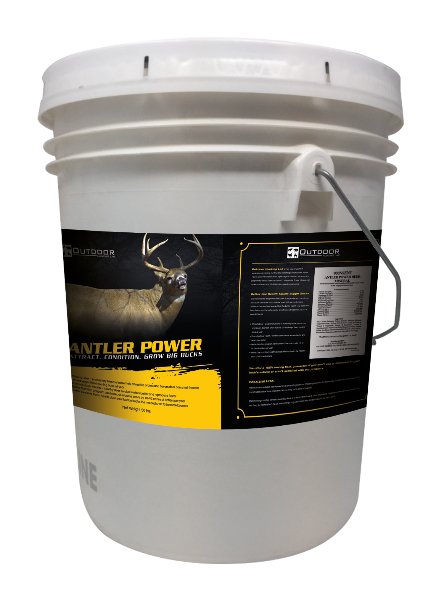 Antler Power Deer Mineral