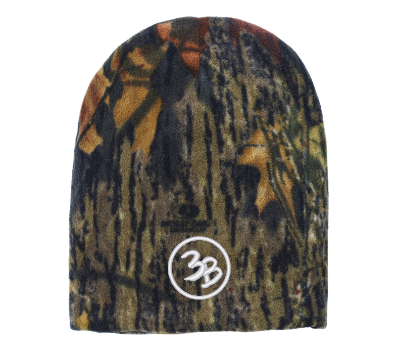 3B Outdoor Club Mossy Oak Fleece Beanie